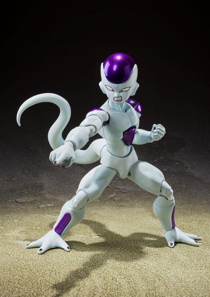 S H Figuarts Frieza Fourth Form Dragon Ball Z Action Figure 12 cm