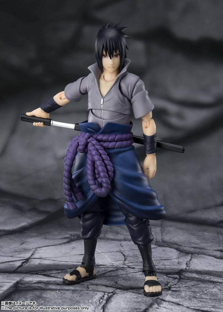 Naruto Shippuden Sasuke Uchiha SH Figuarts Action Figure Hatred Ver 15 cm
