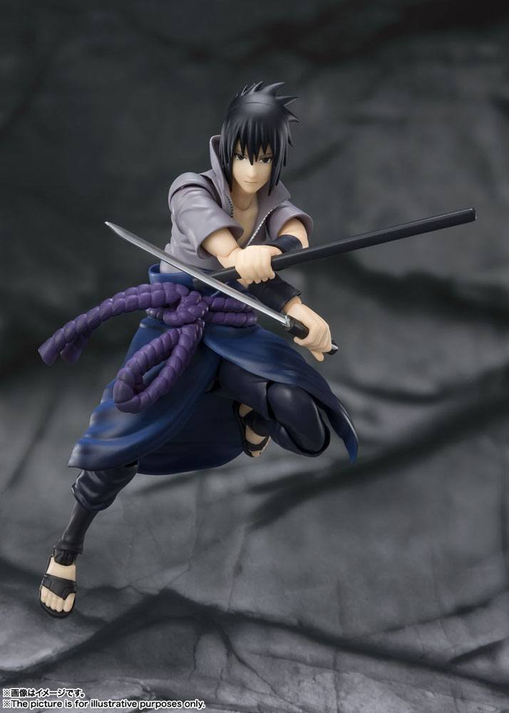 Naruto Shippuden Sasuke Uchiha SH Figuarts Action Figure Hatred Ver 15 cm