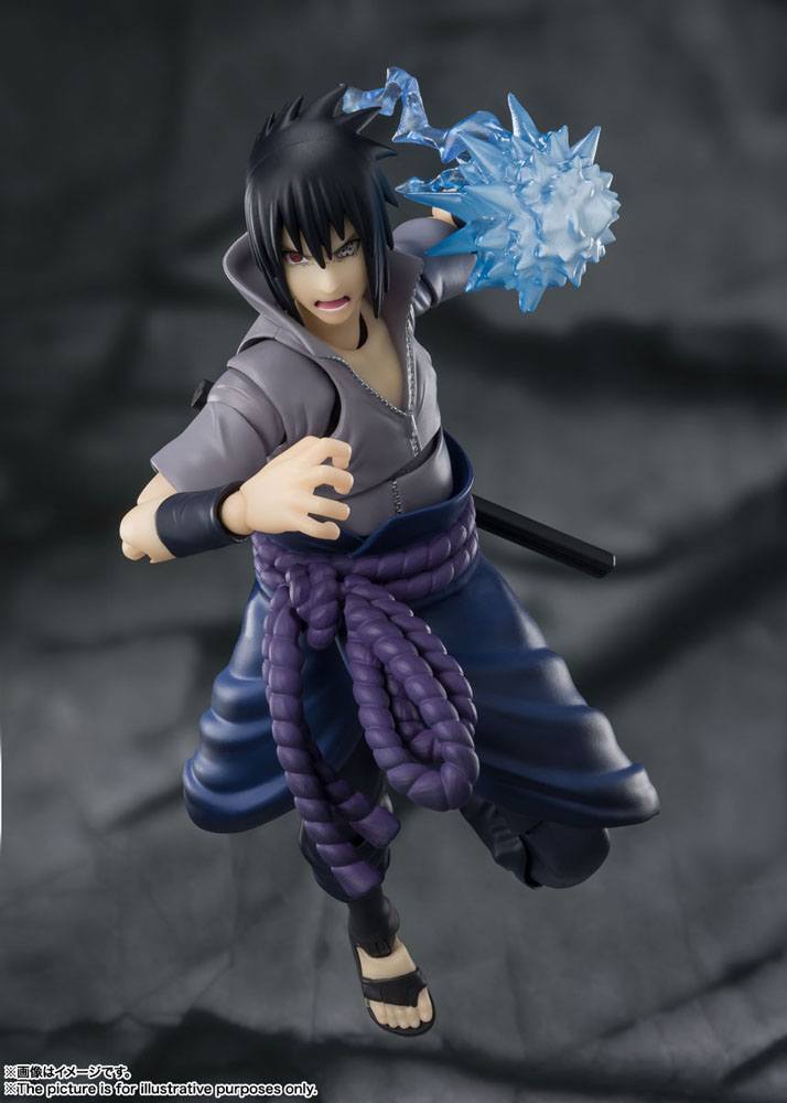 Naruto Shippuden Sasuke Uchiha SH Figuarts Action Figure Hatred Ver 15 cm