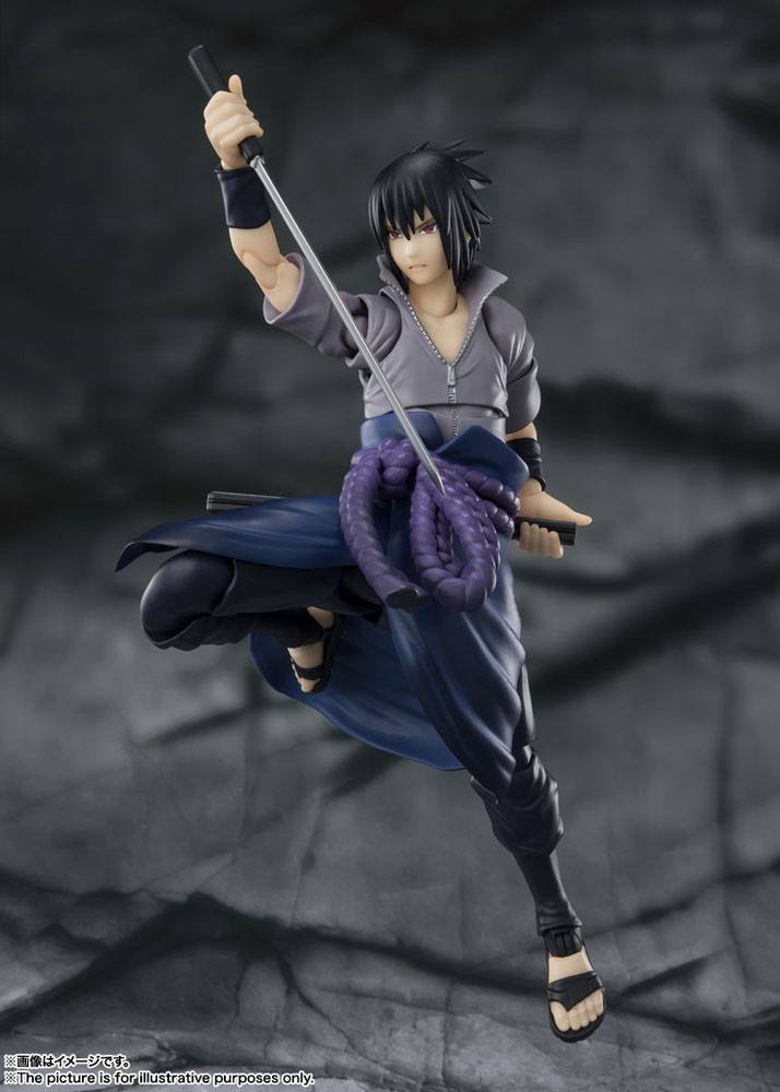 Naruto Shippuden Sasuke Uchiha SH Figuarts Action Figure Hatred Ver 15 cm