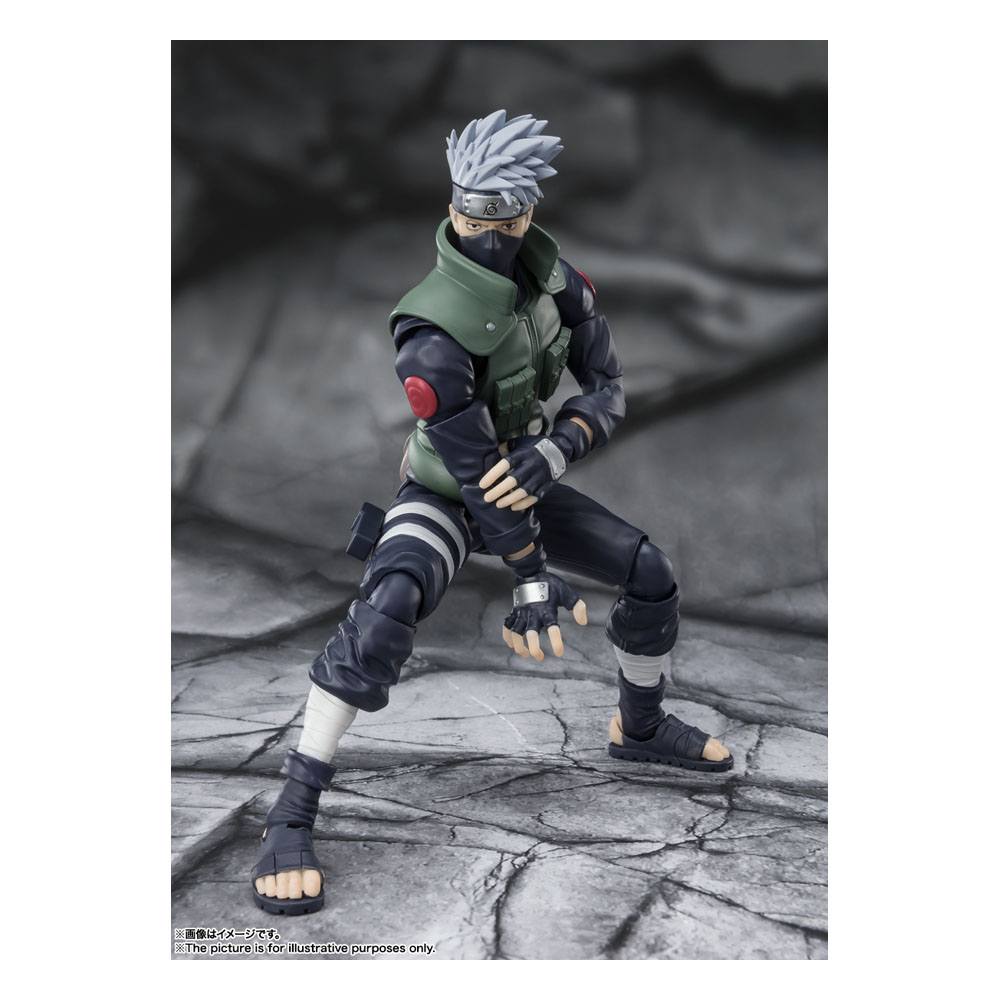 S.H. Figuarts Kakashi Hatake Naruto Shippuden Action Figure 16 cm
