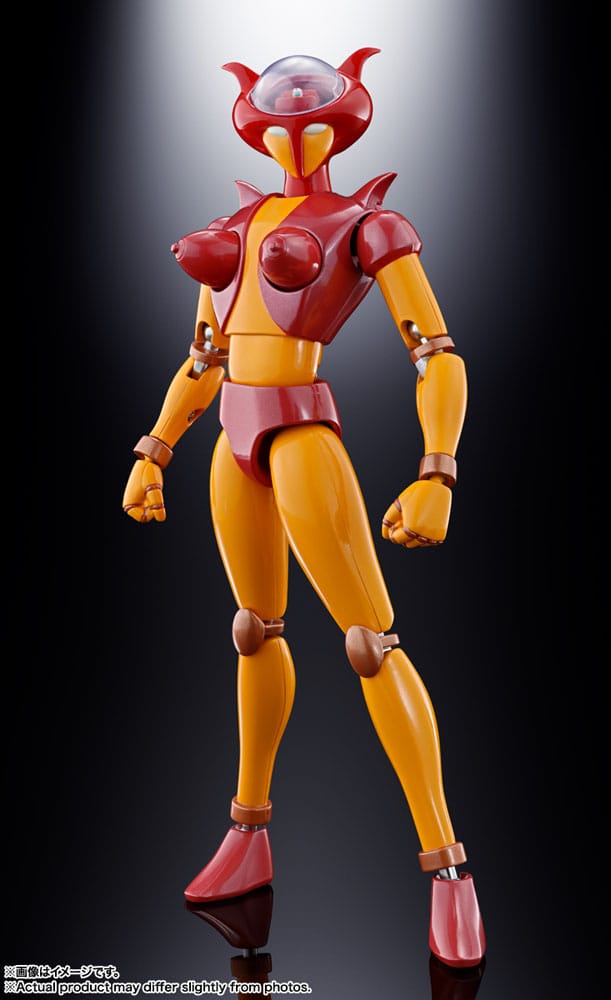 Mazinger Z Soul of Chogokin GX-08R Aphrodai A vs GX-09R Minerva X 6.3" Diecast Action Figures