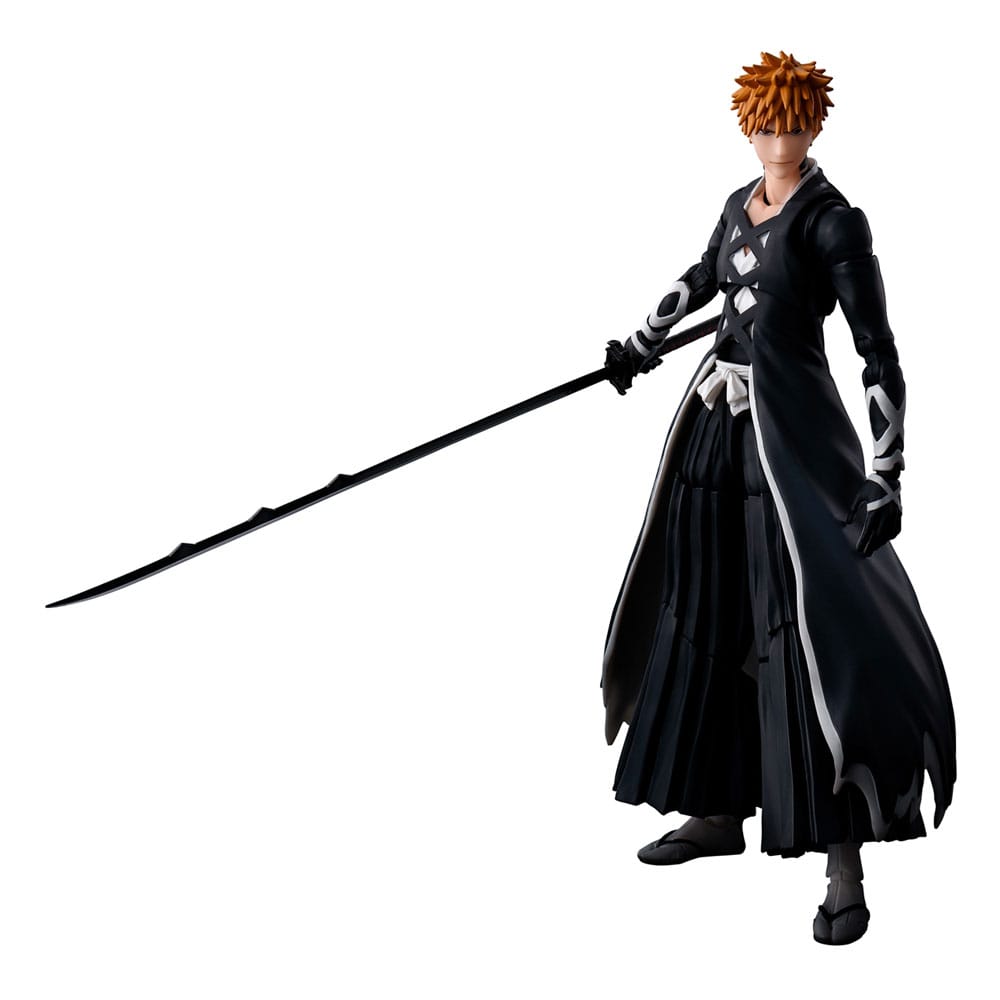 S.H. Figuarts Bleach Thousand-Year Blood War Ichigo Kurosaki (Bankai Tensa Zangetsu) 6.3" Scale Action Figure