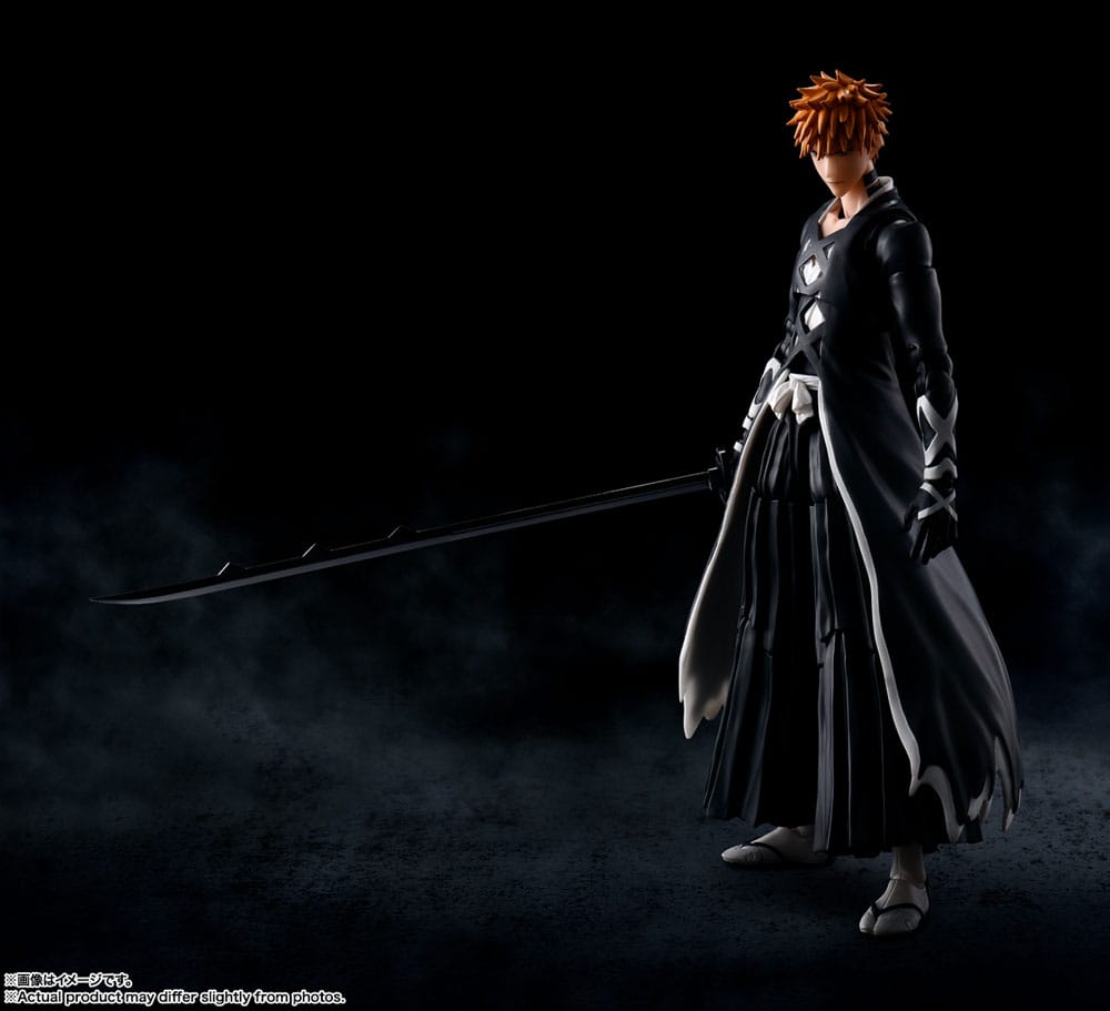 S.H. Figuarts Bleach Thousand-Year Blood War Ichigo Kurosaki (Bankai Tensa Zangetsu) 6.3" Scale Action Figure