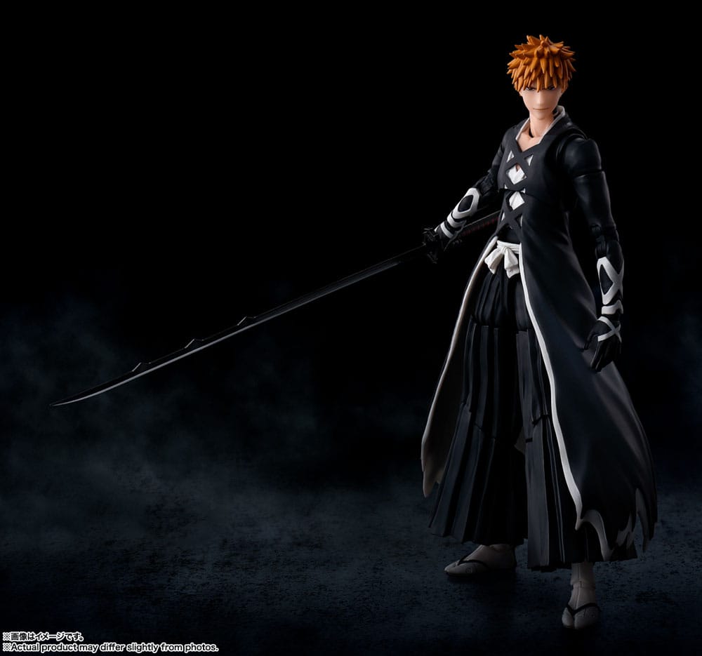 S.H. Figuarts Bleach Thousand-Year Blood War Ichigo Kurosaki (Bankai Tensa Zangetsu) 6.3" Scale Action Figure