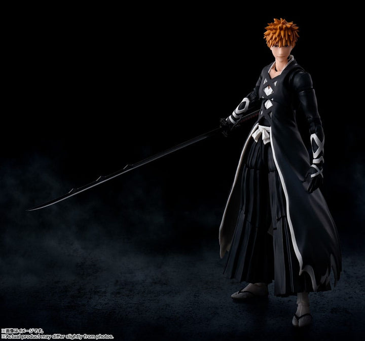 S.H. Figuarts Bleach Thousand-Year Blood War Ichigo Kurosaki (Bankai Tensa Zangetsu) 6.3" Scale Action Figure