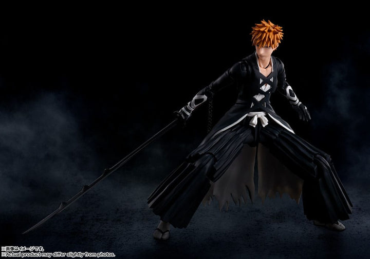 S.H. Figuarts Bleach Thousand-Year Blood War Ichigo Kurosaki (Bankai Tensa Zangetsu) 6.3" Scale Action Figure