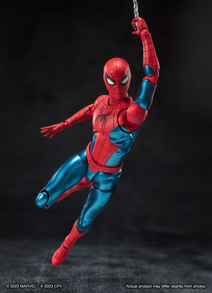 Spider-Man No Way Home S.H.Figuarts Spider-Man (New Red & Blue Suit) Action Figure
