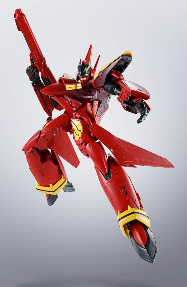 Macross 7 VF 19 Custom Fire Valkyrie Hi Metal R Action Figure 11 cm