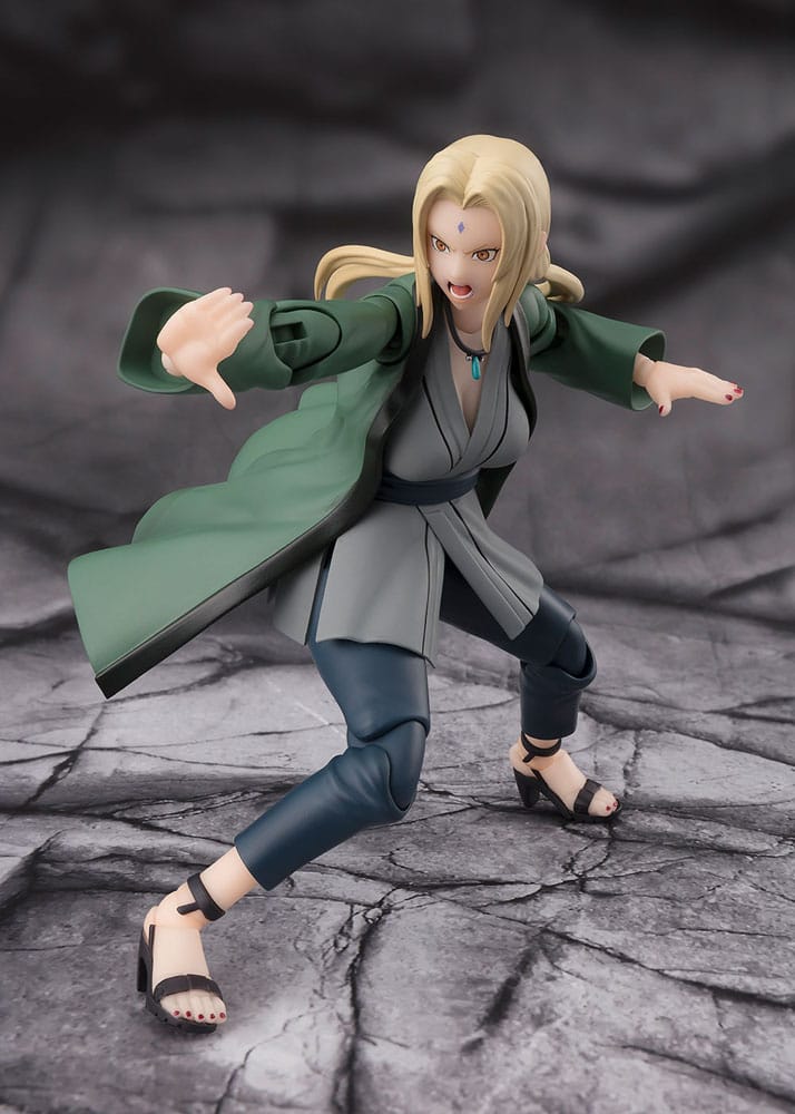 S.H. Figuarts Naruto Tsunade The legendary Medical Ninja 5.5" Scale Action Figure