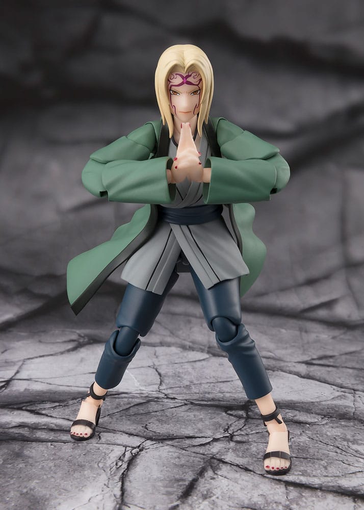 S.H. Figuarts Naruto Tsunade The legendary Medical Ninja 5.5" Scale Action Figure