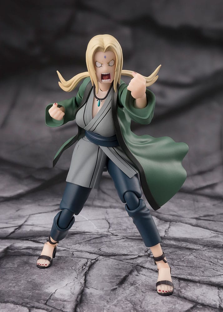 S.H. Figuarts Naruto Tsunade The legendary Medical Ninja 5.5" Scale Action Figure