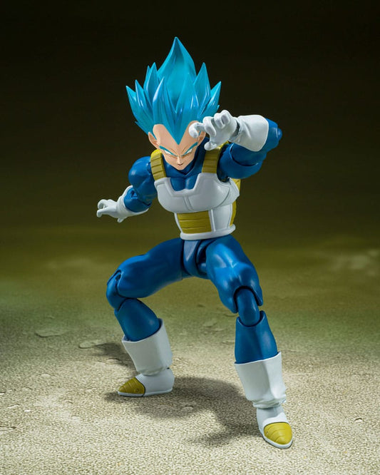 Dragon Ball Super S.H.Figuarts Super Saiyan God Super Saiyan Vegeta (Unwavering Saiyan Pride) Action Figure