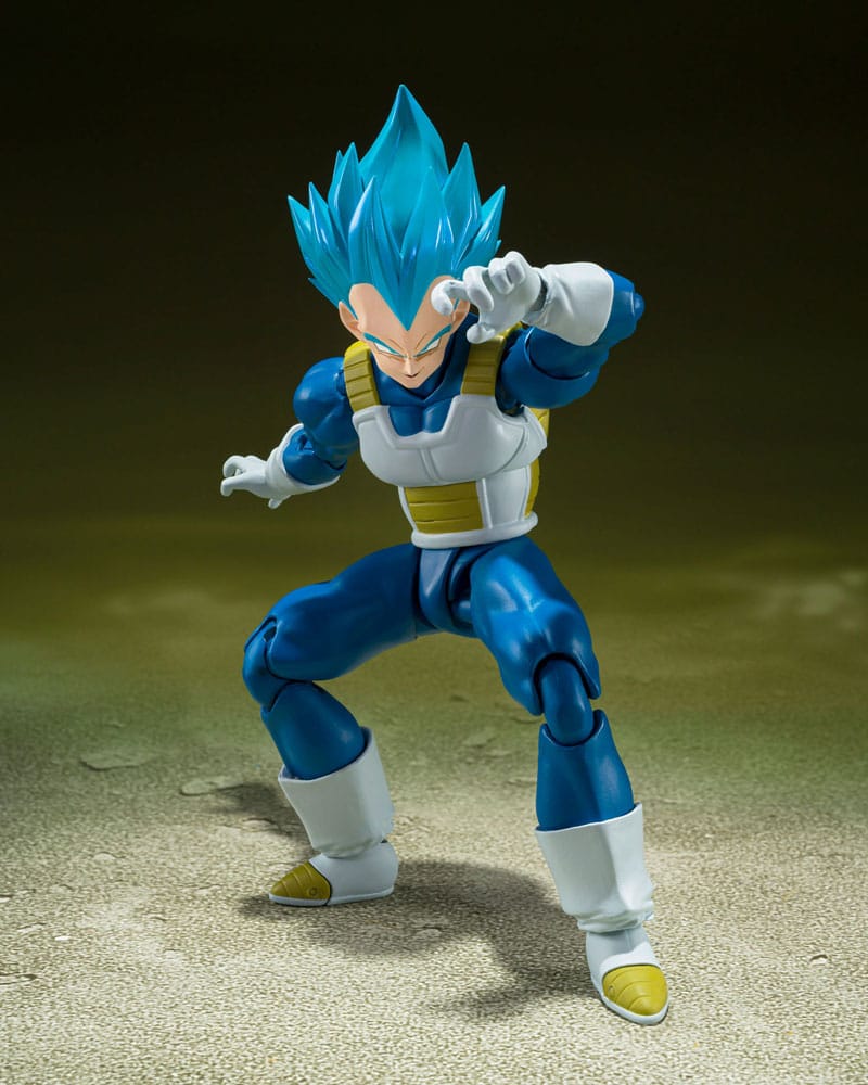 Dragon Ball Super S.H.Figuarts Super Saiyan God Super Saiyan Vegeta (Unwavering Saiyan Pride) Action Figure