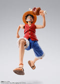 One Piece S.H.Figuarts Monkey D. Luffy (Romance Dawn) Action Figure, close-up detail