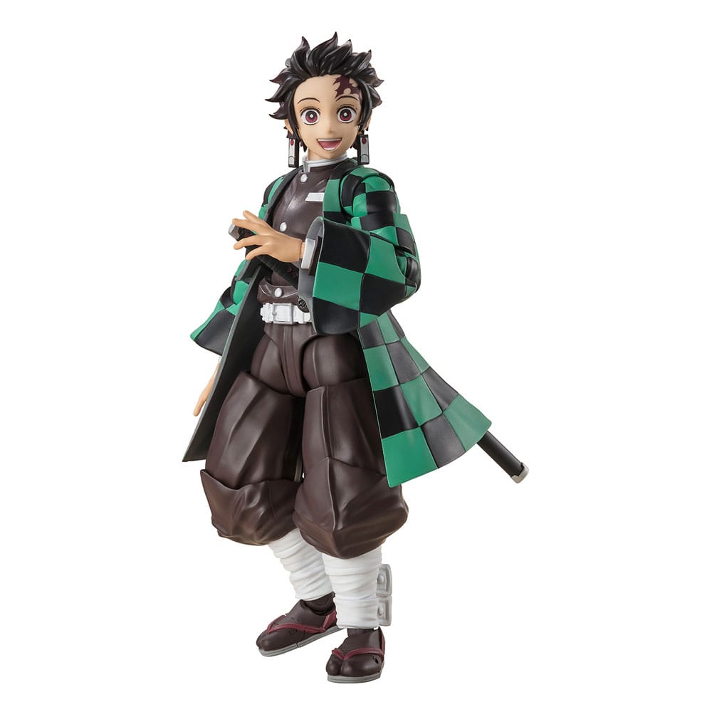 Demon Slayer Tanjiro Kamado S H Figuarts Action Figure 14 cm