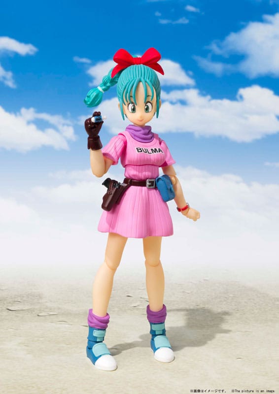 S.H. Figuarts Dragon Ball Bulma Adventure Begins 1/10 Scale Action Figure