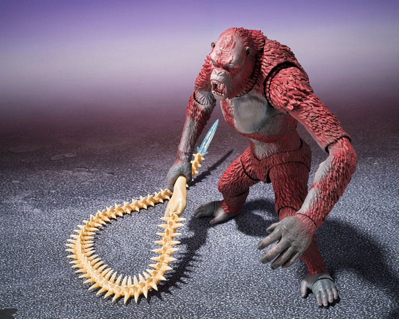 Godzilla x Kong: The New Empire S.H.MonsterArts Skar King Action Figure, close-up detail