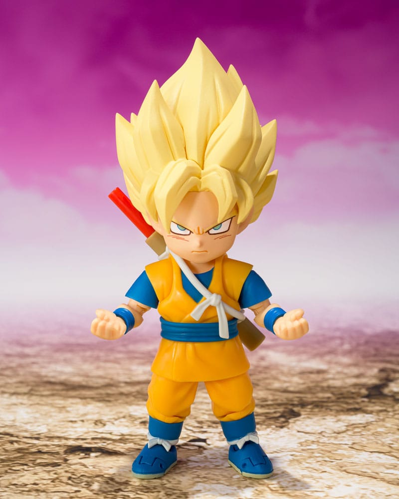 S.H.Figuarts Dragon Ball Z Super Saiyan Son Goku Daima 3.1" Scale Mini Action Figure