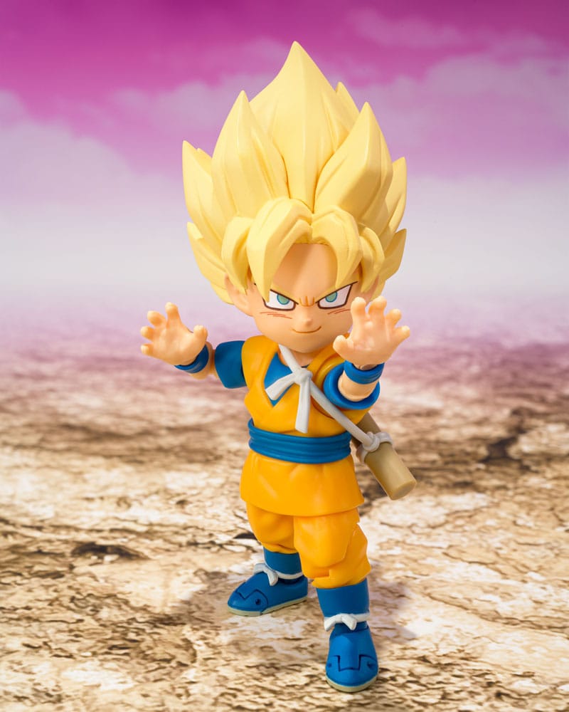 S.H.Figuarts Dragon Ball Z Super Saiyan Son Goku Daima 3.1" Scale Mini Action Figure
