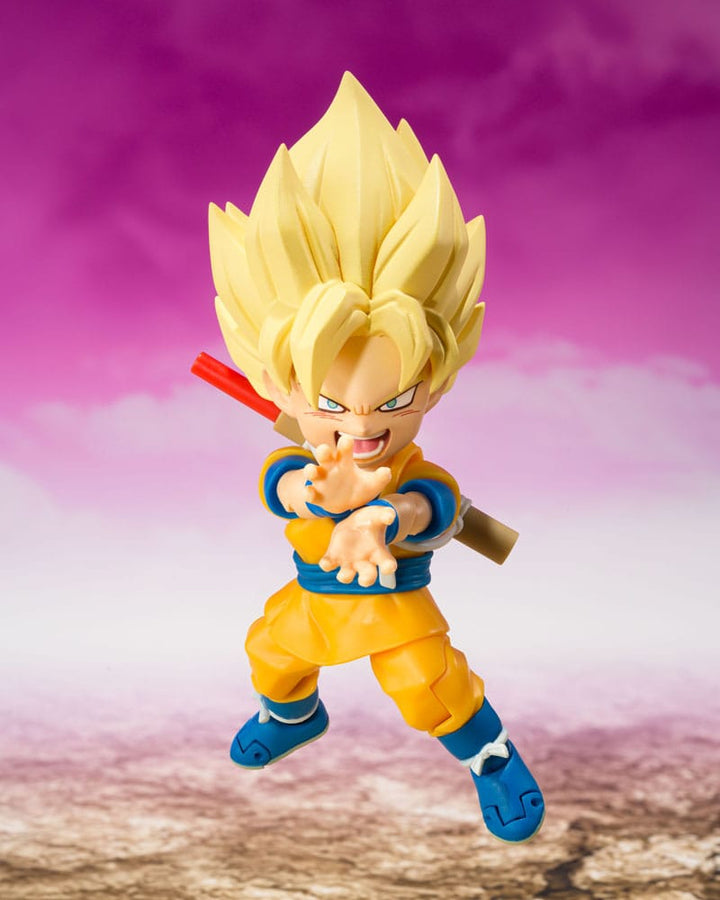 S.H.Figuarts Dragon Ball Z Super Saiyan Son Goku Daima 3.1" Scale Mini Action Figure