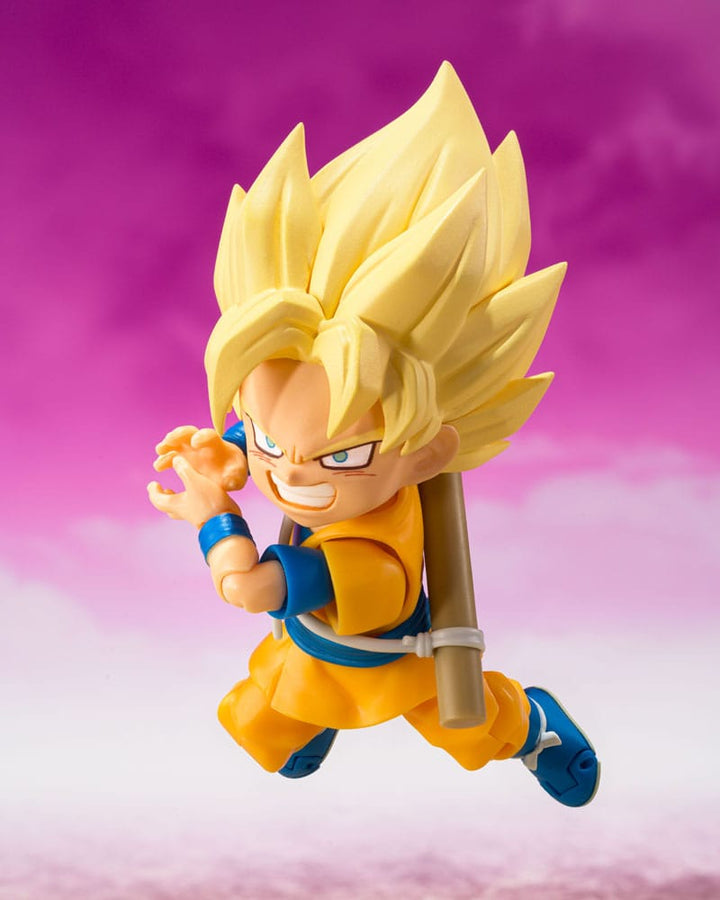 S.H.Figuarts Dragon Ball Z Super Saiyan Son Goku Daima 3.1" Scale Mini Action Figure