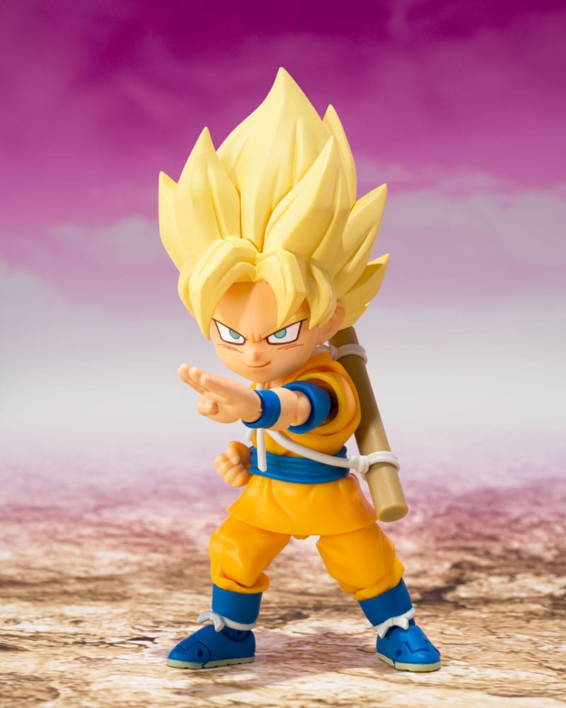 S.H.Figuarts Dragon Ball Z Super Saiyan Son Goku Daima 3.1" Scale Mini Action Figure