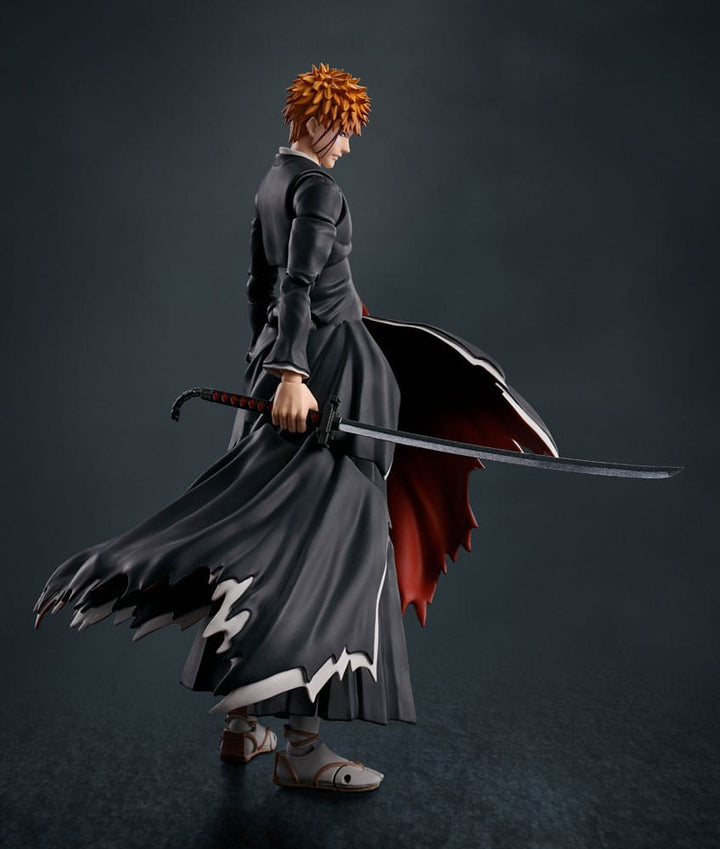 S.H. Figuarts Bleach Ichigo Kurosaki Getsugatensho 6.3" Action Figure