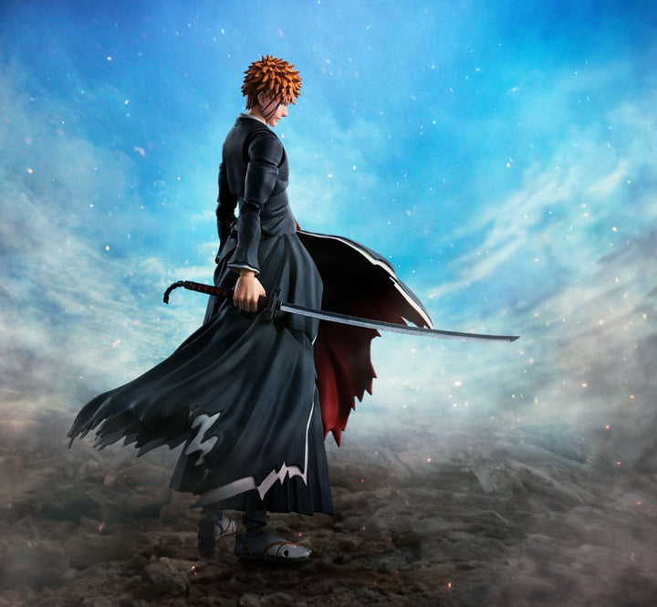 S.H. Figuarts Bleach Ichigo Kurosaki Getsugatensho 6.3" Action Figure