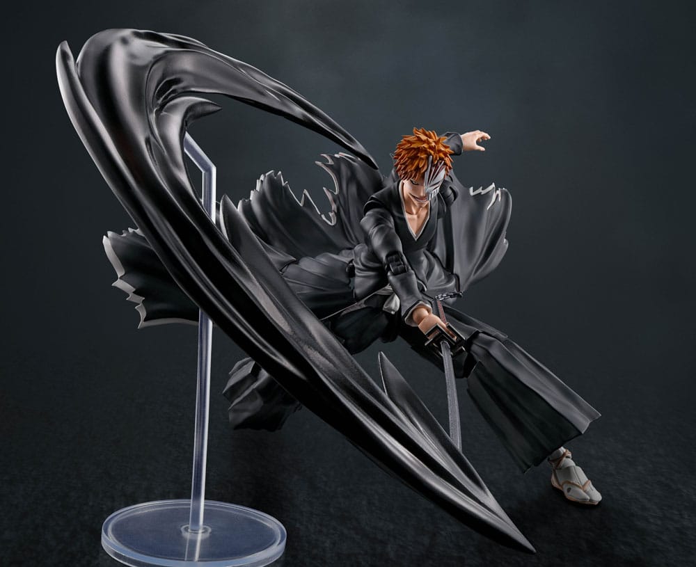 S.H. Figuarts Bleach Ichigo Kurosaki Getsugatensho 6.3" Action Figure
