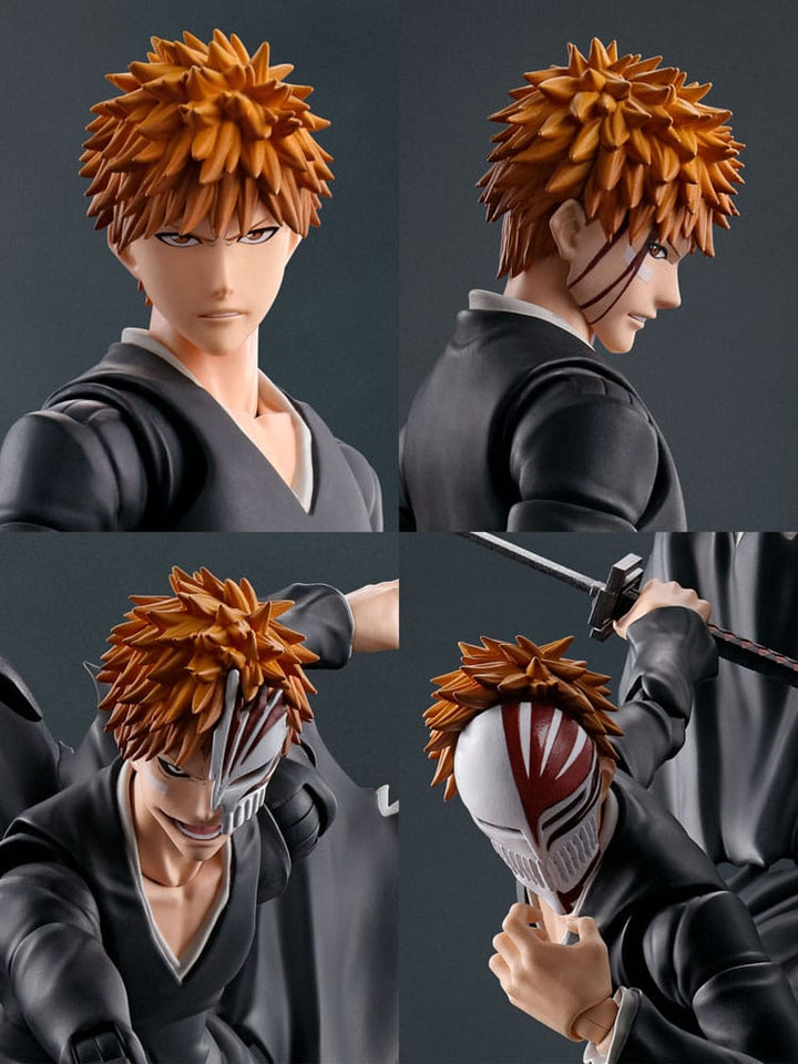 S.H. Figuarts Bleach Ichigo Kurosaki Getsugatensho 6.3" Action Figure