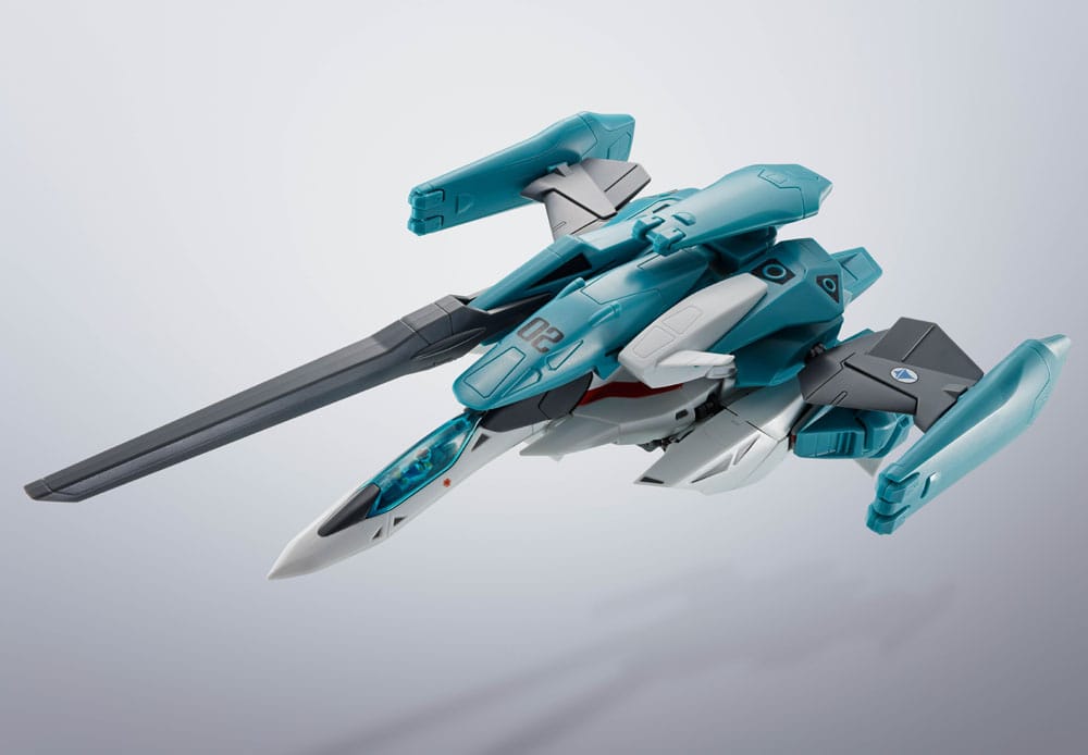 Macross II The Super Dimension Fortress Lovers Again VF-2SS Valkyrie II and SAP (Silvie Gena use) 6.3" Scale Hi-Metal R Action Figure