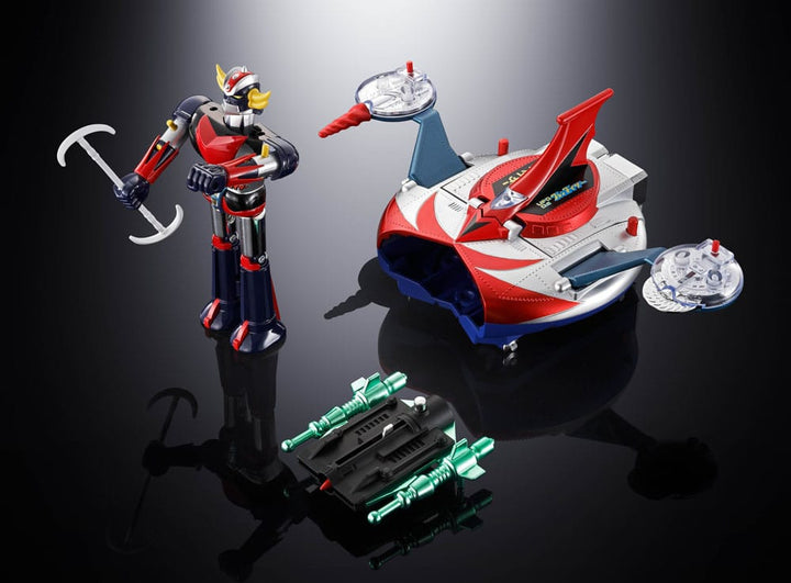 UFO Robo Grendizer Grendizer and UFO Spazer Diecast Action Figure 14 cm