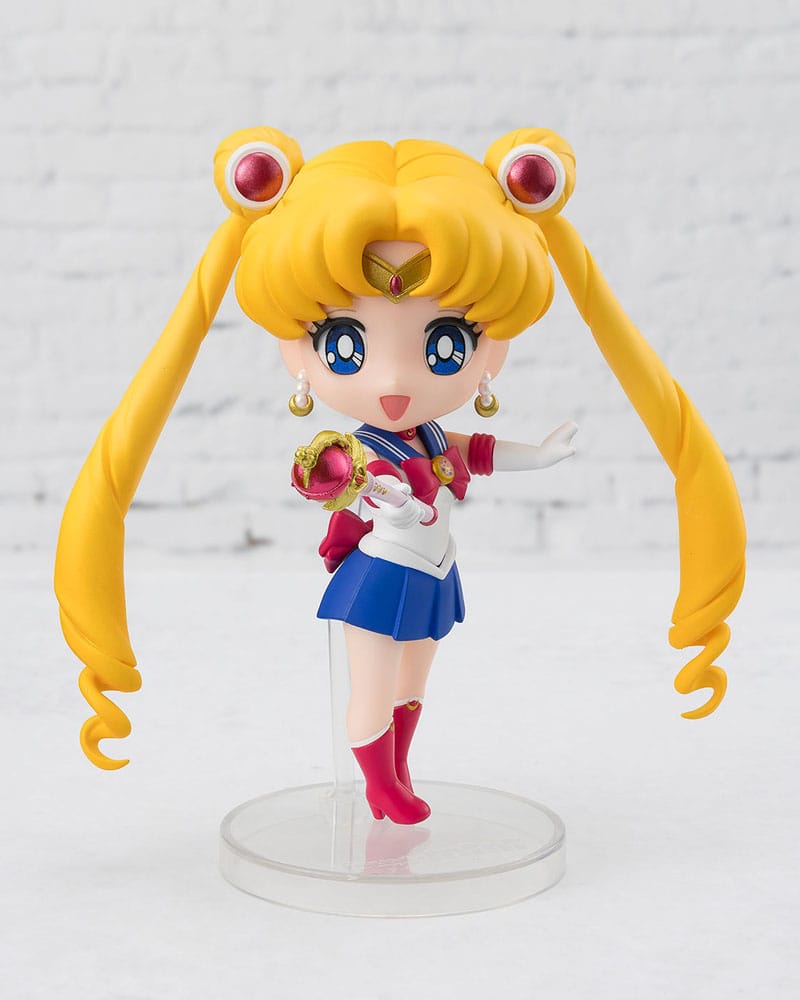 Figuarts Mini Sailor Moon Crystal Star Compact Edition Pretty Guardian Sailor Moon R Action Figure 9 cm