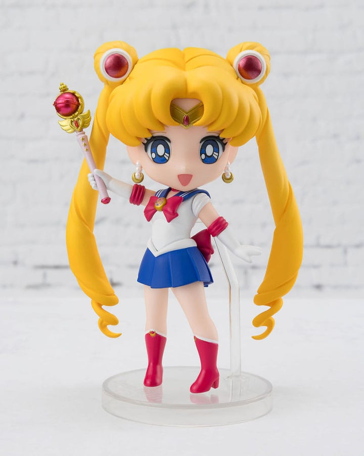 Figuarts Mini Sailor Moon Crystal Star Compact Edition Pretty Guardian Sailor Moon R Action Figure 9 cm
