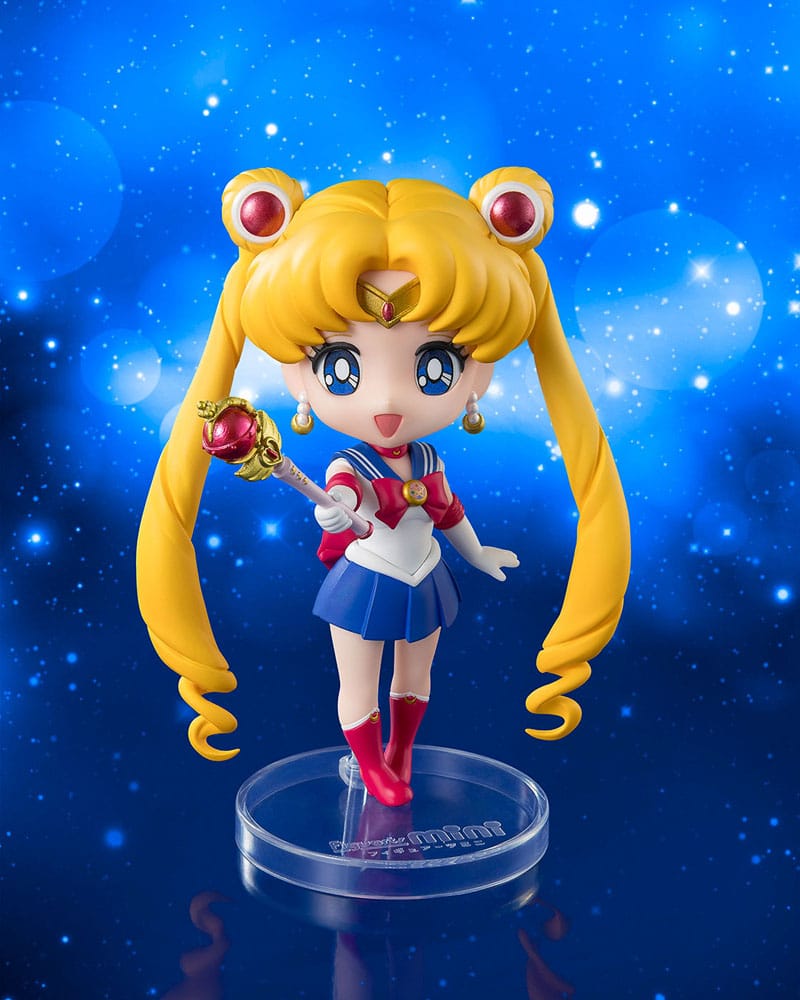 Figuarts Mini Sailor Moon Crystal Star Compact Edition Pretty Guardian Sailor Moon R Action Figure 9 cm