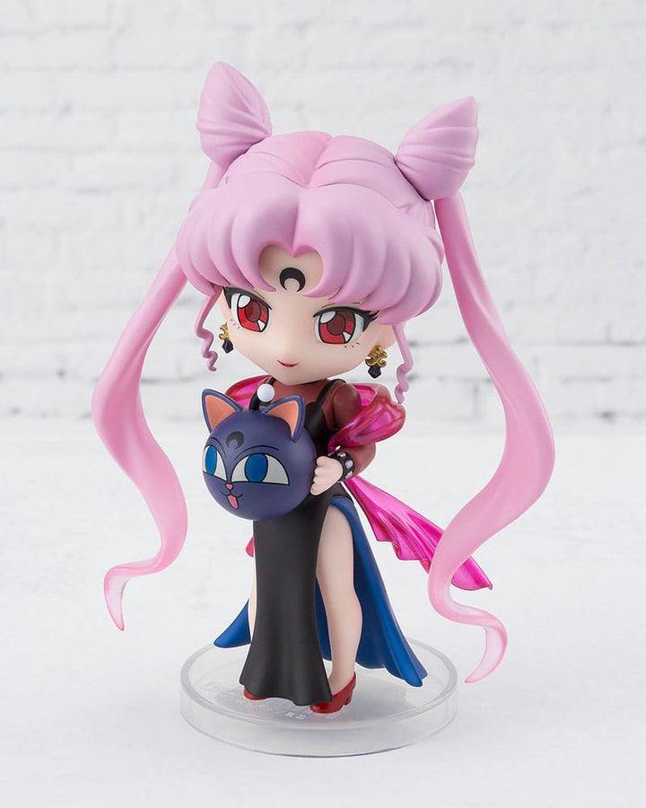 Figuarts Mini Black Lady Pretty Guardian Sailor Moon R Action Figure 9 cm