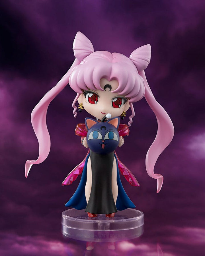 Figuarts Mini Black Lady Pretty Guardian Sailor Moon R Action Figure 9 cm