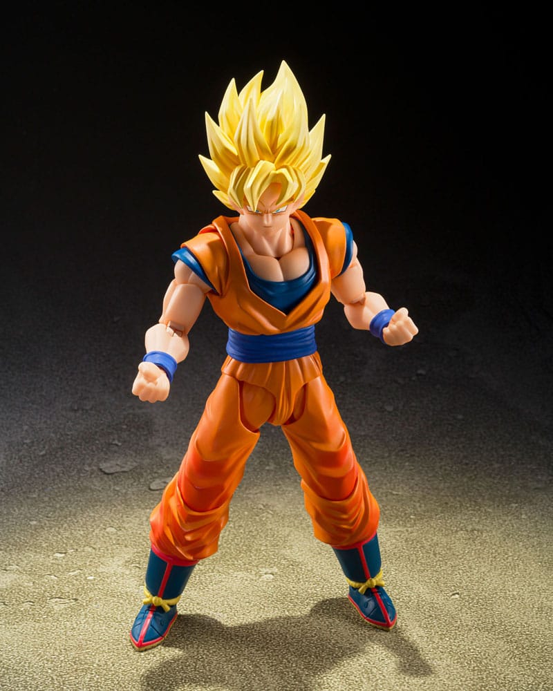 S H Figuarts Super Saiyan Son Goku The Games Begin Dragon Ball Z Action Figure 15 cm