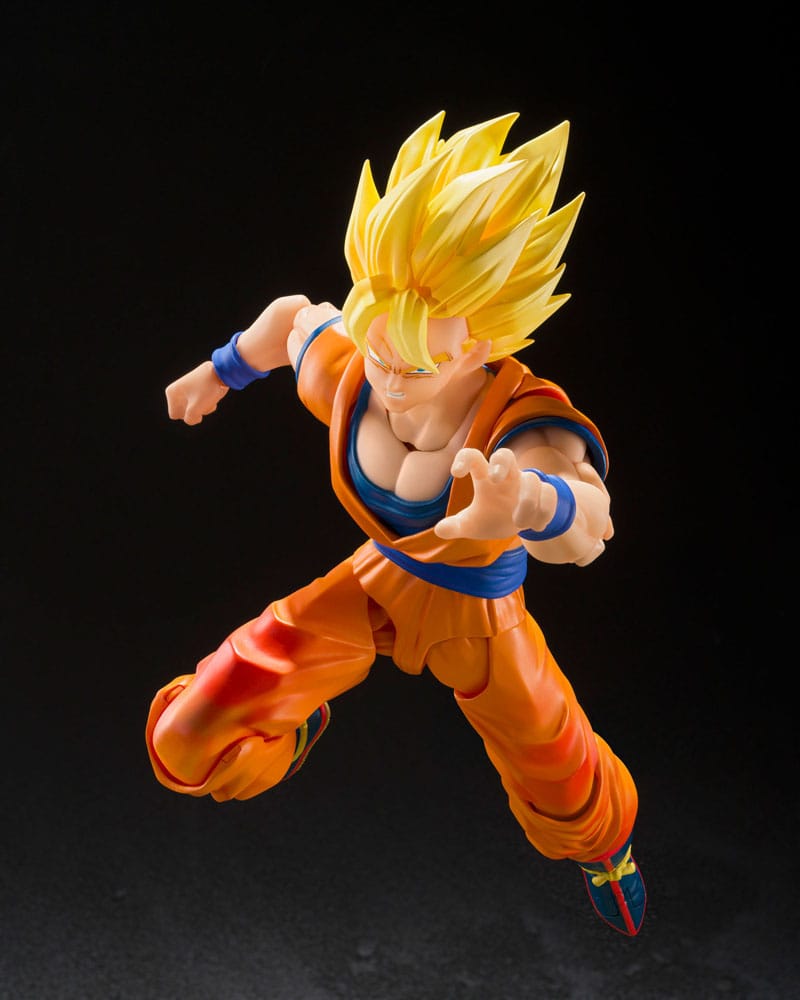 S H Figuarts Super Saiyan Son Goku The Games Begin Dragon Ball Z Action Figure 15 cm