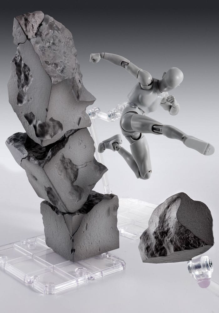 Tamashii Nations S.H.Figuarts Concrete Crash Accessory for Action Figure
