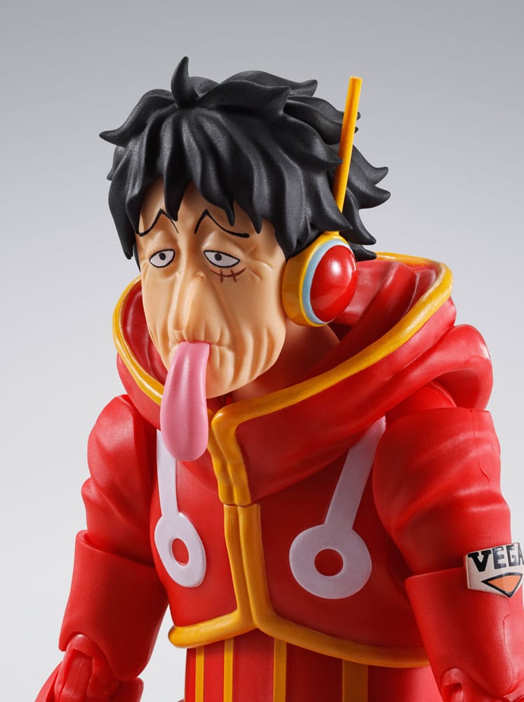 S H Figuarts Monkey D Luffy Gear 5 Future Island Egghead One Piece Action Figure 15 cm