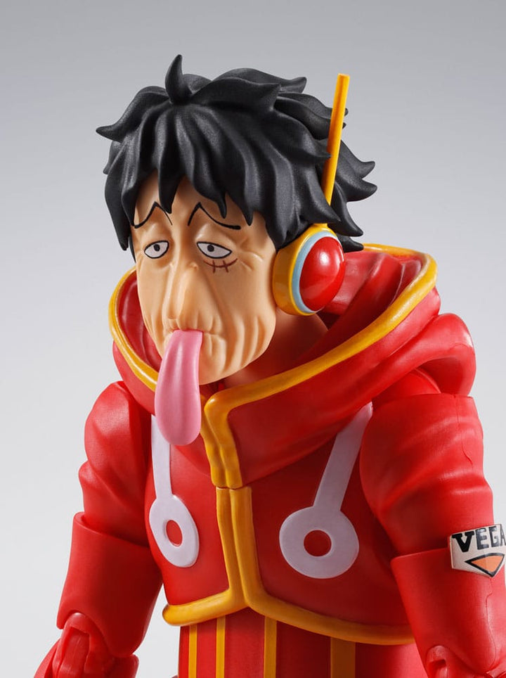 S H Figuarts Monkey D Luffy Gear 5 Future Island Egghead One Piece Action Figure 15 cm