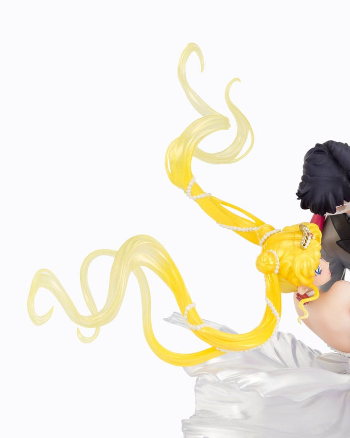 FiguartsZERO Chouette Sailor Moon Usagi and Tuxedo Mask Moonlight Glow Edition 9.5" PVC Statue