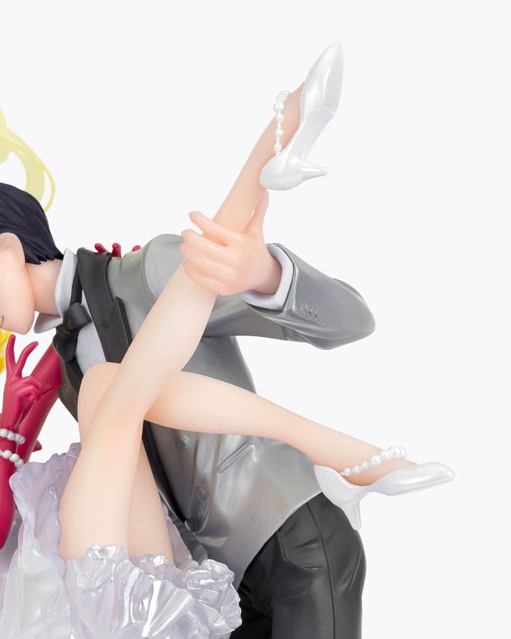 FiguartsZERO Chouette Sailor Moon Usagi and Tuxedo Mask Moonlight Glow Edition 9.5" PVC Statue