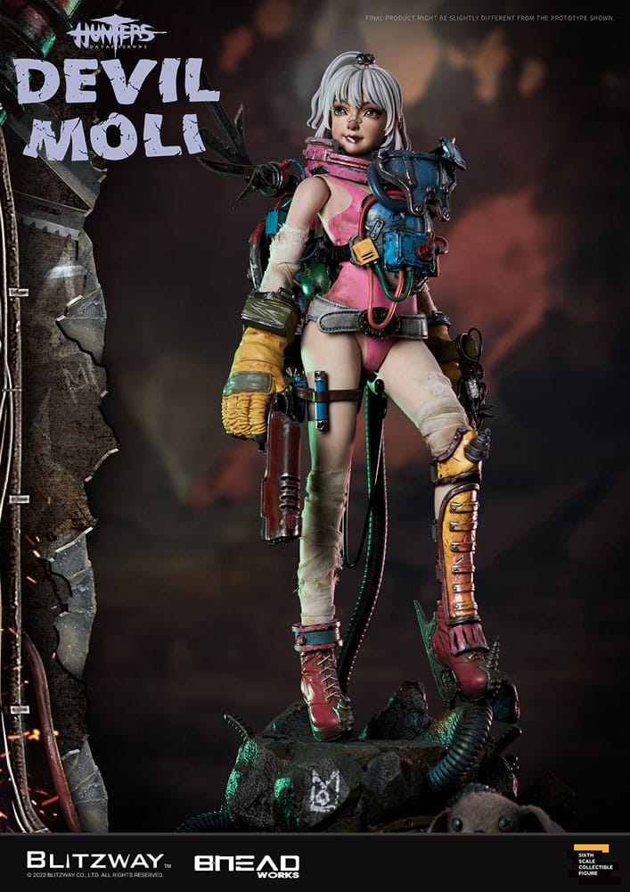 Hunters Devil Moli Day After WWIII Action Figure 1 6 Scale 44 cm