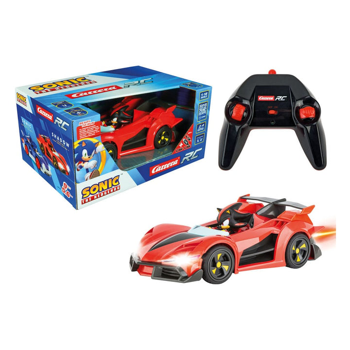 Sonic the Hedgehog 2.4 GHz Shadow Performance Cart 1/18 Scale RC Remote Controlled car