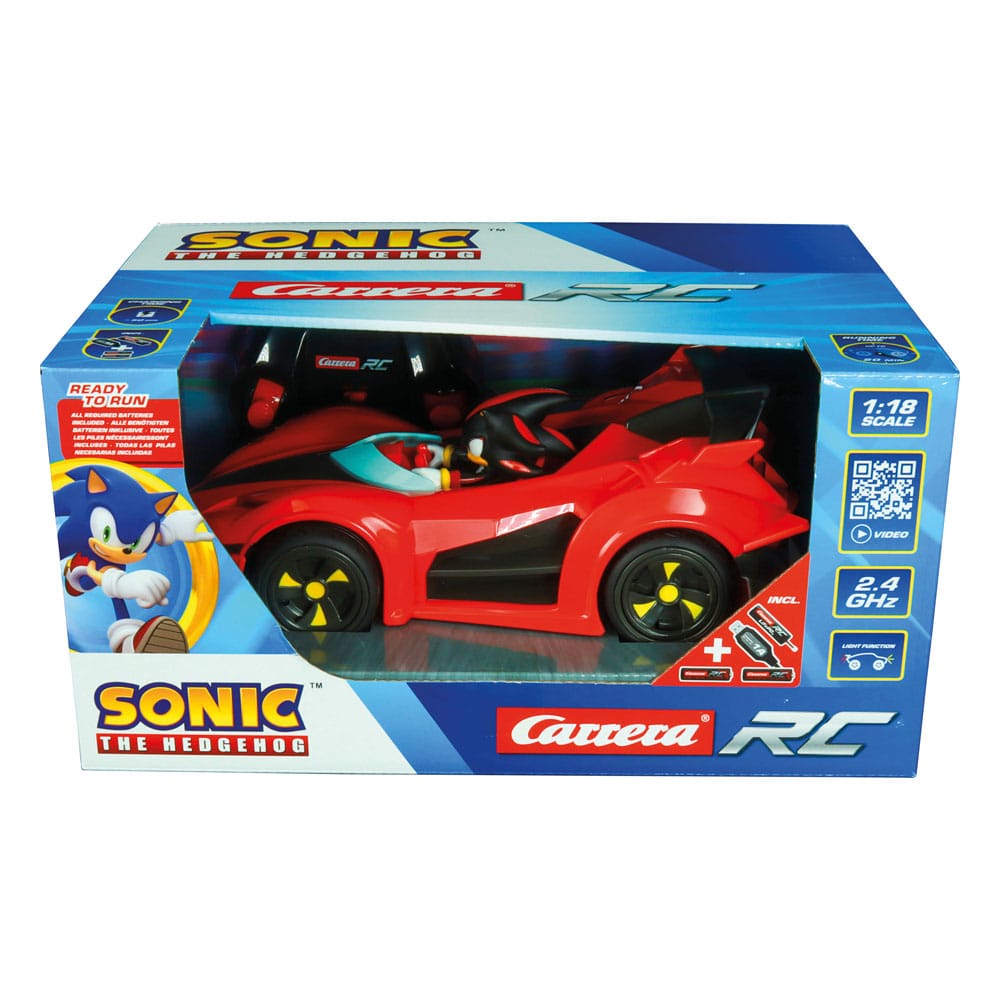 Sonic the Hedgehog 2.4 GHz Shadow Performance Cart 1/18 Scale RC Remote Controlled car