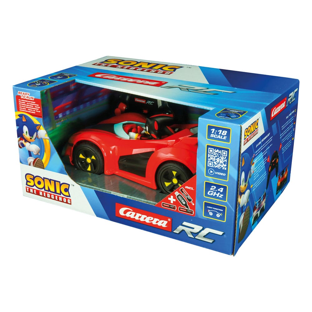 Sonic the Hedgehog 2.4 GHz Shadow Performance Cart 1/18 Scale RC Remote Controlled car